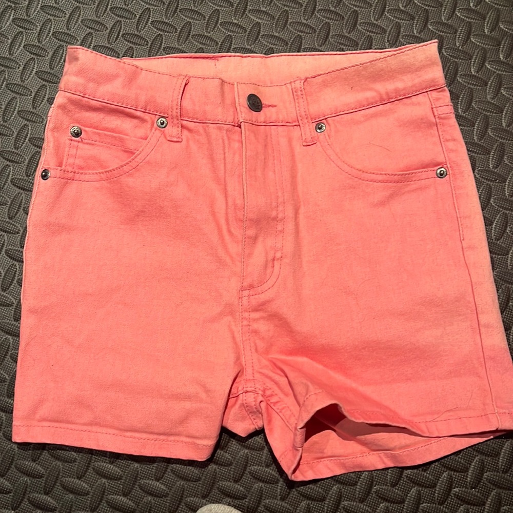 Cheap Monday high waisted denim shorts